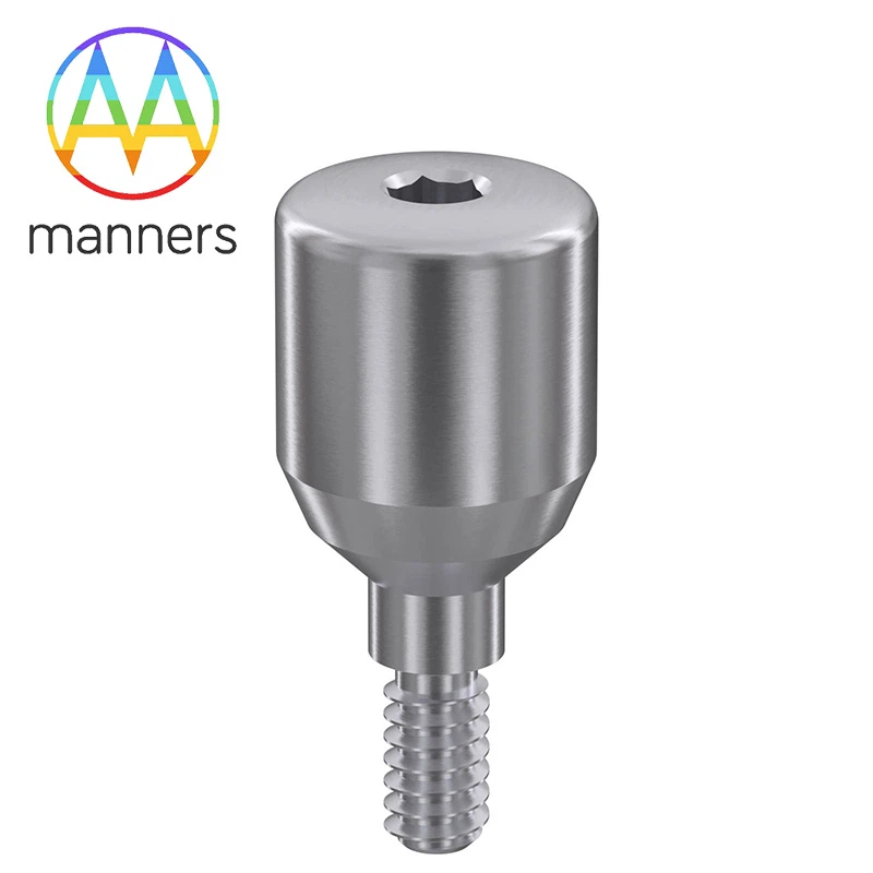 Titanium Healing Cap For Dental Implant 45mm Internal Hex Titanium Healing Cap For Dental Implant 45mm Internal Hex