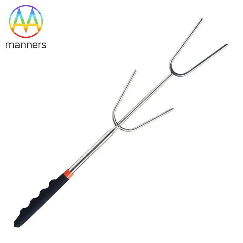 The French Customer 1500 Pcs Telescopic Bbq Meat Fork Have Finished, Just Wai...