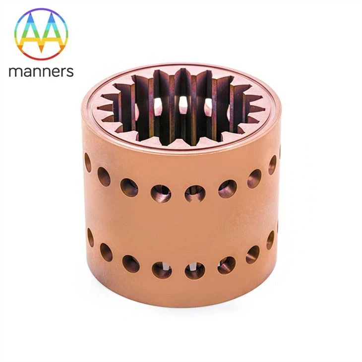 5-axis CNC Machining Copper Auto Parts