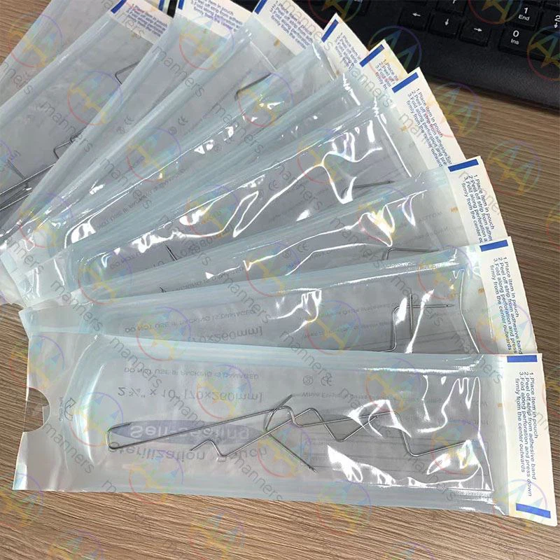 The Sample of Neinless Steel Curved Igla Customized by The Korea Customer Has...