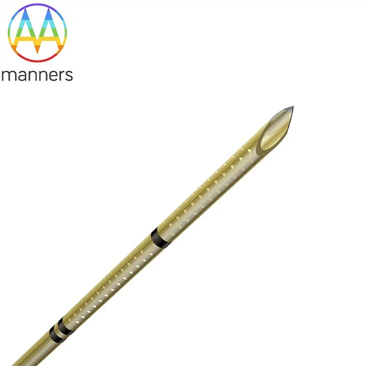 ULTRASONIC GUIDED NERVE BLOCK NEEDLE